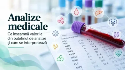 Analize medicale și interpretarea valorilor din buletinul de analize