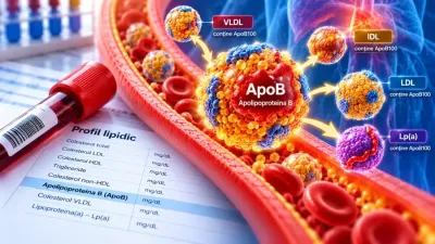 Apolipoproteina B (ApoB) – particule LDL și VLDL în sânge, analiză pentru riscul cardiovascular