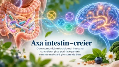 Axa intestin–creier – legătura dintre microbiomul intestinal, nervul vag și creier