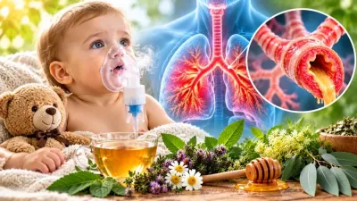 Bronșiolita la sugari – inflamația bronhiolelor și dificultăți respiratorii