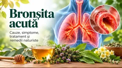 Bronșita acută – inflamația bronhiilor și tusea asociată infecțiilor respiratorii
