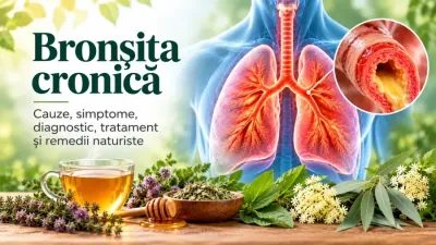 Bronșita cronică – inflamație bronșică persistentă și producție de mucus