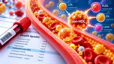 Colesterolul non-HDL – analiza colesterolului aterogen și evaluarea riscului cardiovascular
