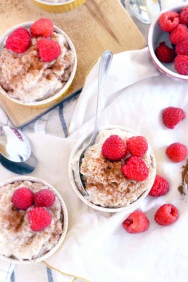 Cum prepari cea mai bună budincă de orez cu zmeură pentru copii - rețeta fără gluten