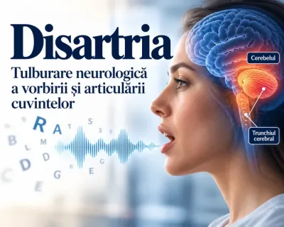 Disartria – tulburare neurologică a vorbirii și dificultăți de articulare a cuvintelor