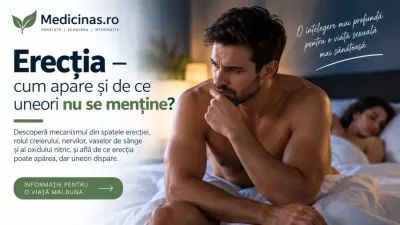 Erecția – cum apare și de ce uneori nu se menține?