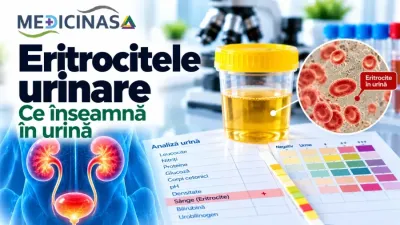Eritrocitele urinare – globule roșii identificate la examinarea sedimentului urinar
