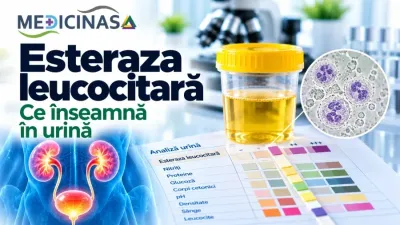 Esteraza leucocitară – test urinar pentru detectarea indirectă a leucocitelor