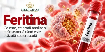Feritina, analiza rezervelor de fier