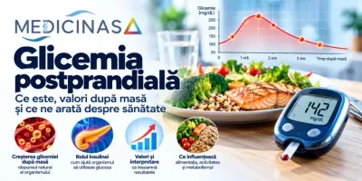 Glicemia postprandială – valorile glicemiei după masă și interpretarea lor
