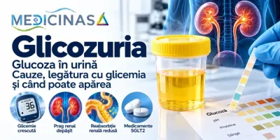 Glicozuria – glucoza în urină, cauze și legătura cu glicemia