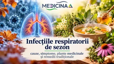 Infecții respiratorii de sezon – răceală, gripă, plante medicinale și prevenție