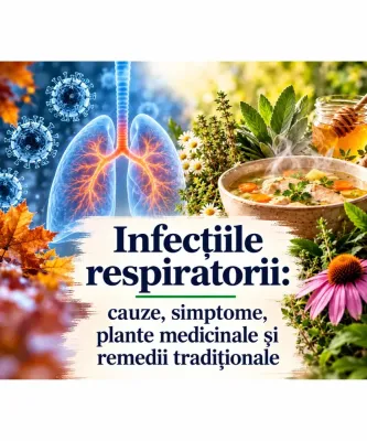 Infecțiile respiratorii – cauze, simptome, tratament, gripă, COVID-19, pneumonie și remedii naturale