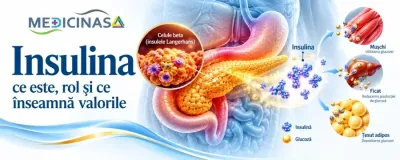 Insulina – hormon produs de pancreas