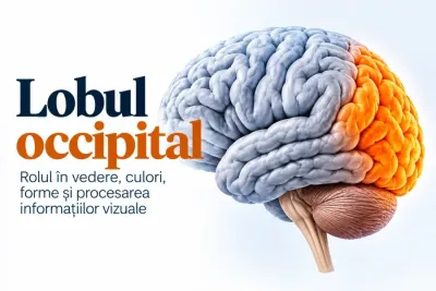 Lobul occipital – localizare în partea posterioară a creierului și rol în vedere