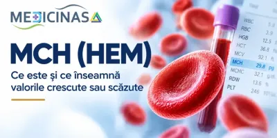 MCH HEM hemoglobina eritrocitară medie în hemoleucogramă