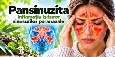 Pansinuzita – inflamația tuturor sinusurilor paranazale, maxilare, frontale, etmoidale și sfenoidale