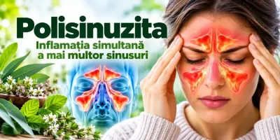 Polisinuzita – inflamația simultană a mai multor sinusuri paranazale