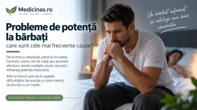 Probleme de potență la bărbați – care sunt cele mai frecvente cauze?