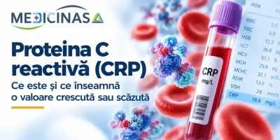 Proteina C reactivă CRP analiză de sânge pentru inflamație