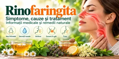Rinofaringita – inflamația nasului și a faringelui, simptome, congestie nazală și durere în gât