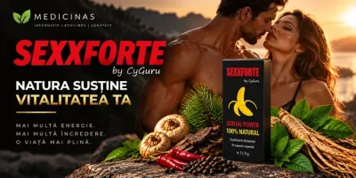 SexxForte – formula pentru potența și vitalitatea masculină