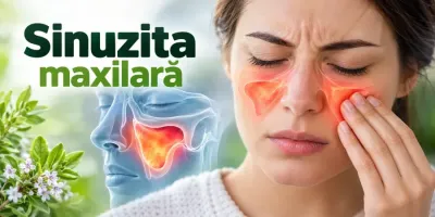 Sinuzita maxilară – inflamația sinusurilor maxilare situate sub ochi