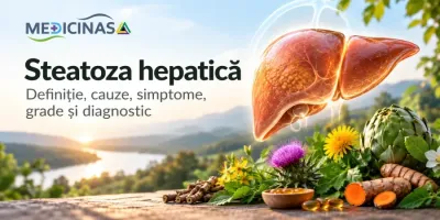 Steatoza hepatică – acumularea grăsimii în ficat