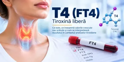 T4 FT4 tiroxina liberă în analizele pentru tiroidă