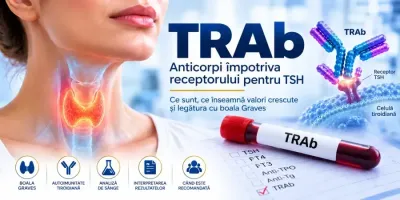 TRAb anticorpi receptor TSH în analizele pentru tiroidă și boala Graves