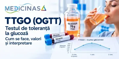 TTGO (OGTT) – testul de toleranță orală la glucoză și valori