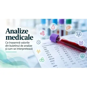 Analize medicale și interpretarea valorilor din buletinul de analize