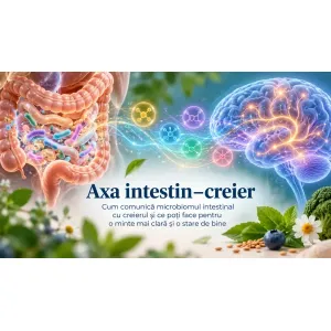 Axa intestin–creier – legătura dintre microbiomul intestinal, nervul vag și creier