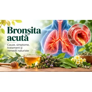 Bronșita acută – inflamația bronhiilor și tusea asociată infecțiilor respiratorii