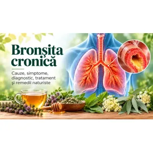 Bronșita cronică – inflamație bronșică persistentă și producție de mucus