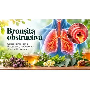 Bronșita obstructivă – îngustarea bronhiilor și dificultăți respiratorii