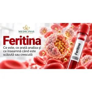 Feritina, analiza rezervelor de fier