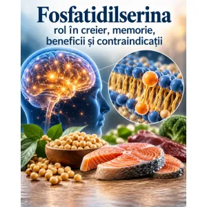 Fosfatidilserina – fosfolipid din membranele neuronale și rolul său în funcționarea creierului