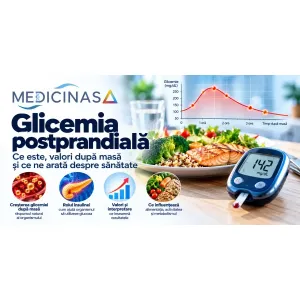 Glicemia postprandială – valorile glicemiei după masă și interpretarea lor