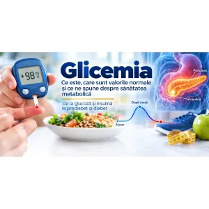 Glicemia și reglarea glucozei din sânge prin insulină și pancreas