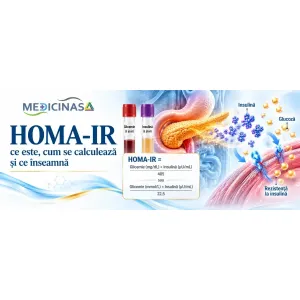 HOMA-IR – indice pentru estimarea rezistenței la insulină