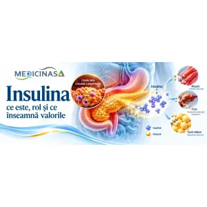 Insulina – hormon produs de pancreas