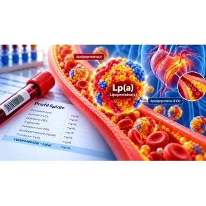 Lipoproteina(a) – Lp(a), particulă lipoproteică asociată riscului cardiovascular genetic