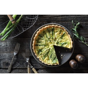 Quiche cu leurdă, brânză și ceapă verde, o rețetă ușor de făcut și delicioasă
