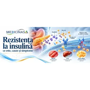 Rezistența la insulină – răspunsul redus al organismului la insulină