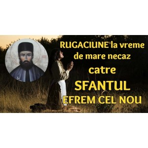 Rugăciunea Sfântului Efrem pentru a combate tristețea apăsătoare
