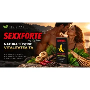 SexxForte – formula pentru potența și vitalitatea masculină