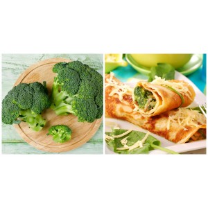Simplu și rapid, de primăvară! Cum să prepari clătite cu broccoli și smântână