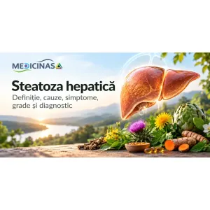 Steatoza hepatică – acumularea grăsimii în ficat