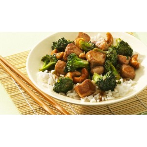 Ușor de gătit și delicios - pui la cuptor cu susan, broccoli și lămâie